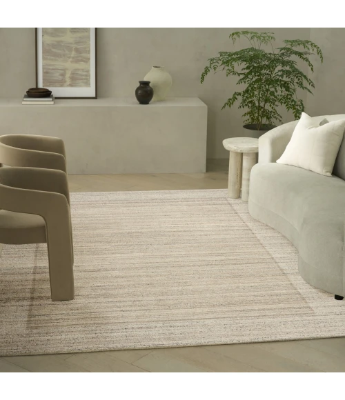 Calvin Klein CK082 Ridge Beige RDG01 7ft.9in. x 9ft.9in. Rect. Rug