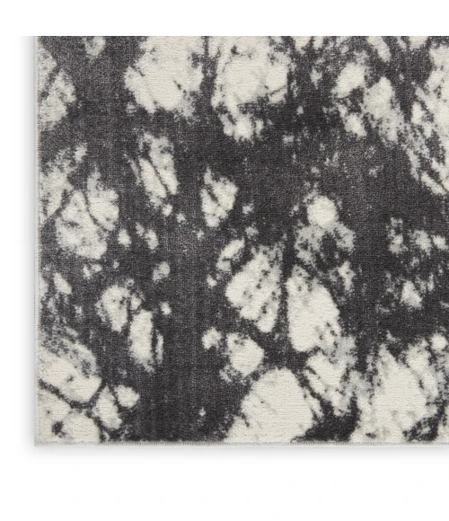 Calvin Klein CK011 Verdant Ivory Charcoal VRD05 8 ft. X 10 ft. Rect. Rug