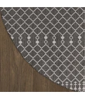 Nourison Positano Black POS02 10ft. Round Rug