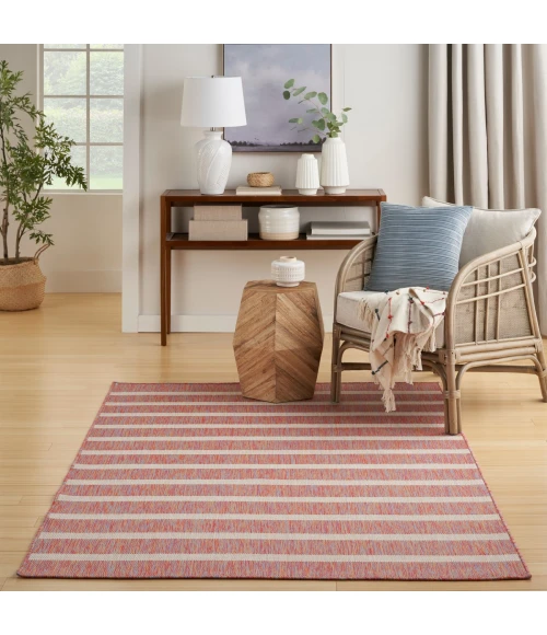 Nourison Positano Rainbow Ivory POS03 5 ft. X 7 ft. Rect. Rug