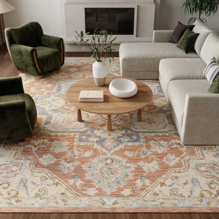 Nourison Home Maison Brown MSO06 7ft.9in. x 9ft.9in. Rect. Rug