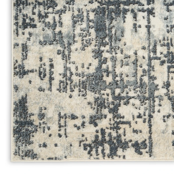 Nourison Quarry Ivory Grey QUA17 8 ft. X 10 ft. Rect. Rug