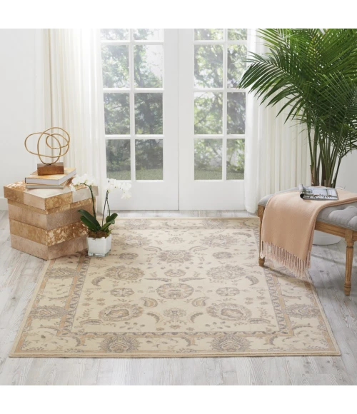 Nourison Home Persian Empire White PE22 5ft.3in. x 7ft.5in. Rect. Rug