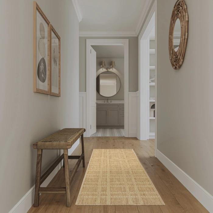 Nourison Home Horizon Indoor/Outdoor Tan HOZ04 2ft. x 6ft. Rect. Rug