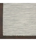 Nourison Positano Light Grey POS01 2 ft. X 6 ft. Rect. Rug