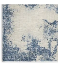 Nourison Home Etchings Navy ETC03 4ft. x 6ft. Rect. Rug