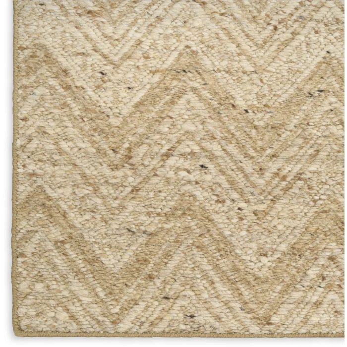 DKNY Pure Purl Beige PUU01 5ft.3in. x 7ft.3in. Rect. Rug