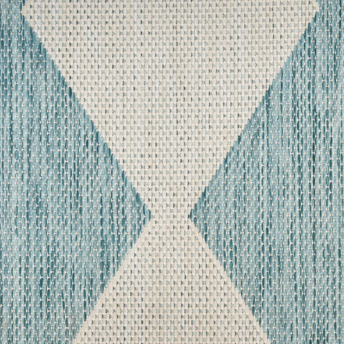 Nourison Positano Aqua POS04 4 ft. X 6 ft. Rect. Rug