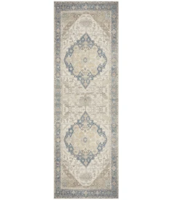 Nourison Home Vintage Washables VWS13 Blue Green 2 ft. X 6 ft. Area Rug