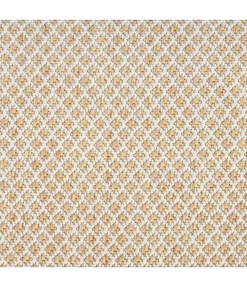 Nourison Courtyard Natural COU01 2 ft. 2 in. X 8 ft. Rect. Rug