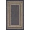 Nourison Home Horizon Indoor/Outdoor HOZ03 Charcoal 3 ft. X 5 ft. Area Rug