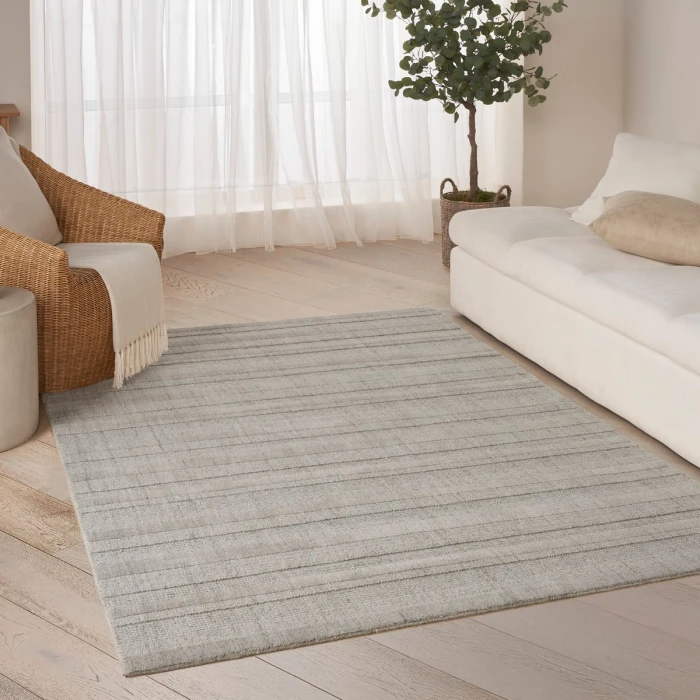 DKNY Pure Multi Weave Grey MTW01 5 ft. X 7 ft. Rect. Rug
