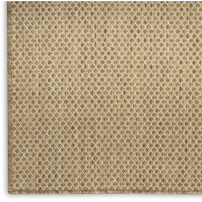 Nourison Home Courtyard Tan COU01 2ft.2in. x 10ft. Rect. Rug