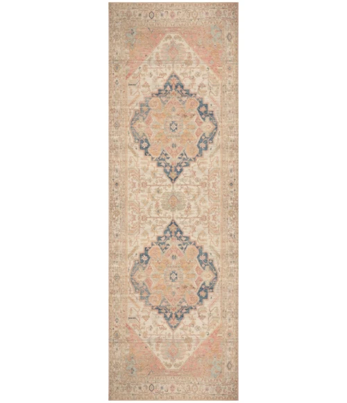 Nourison Vintage Washables Multicolor VWS15 2 ft. X 6 ft. Rect. Rug