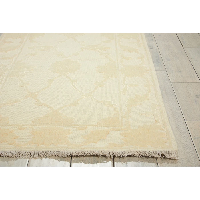 Nourison Home Silk Pointe Cream / Ivory SKP1 2ft.6in. x 10ft. Rect. Rug