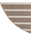 Nourison Positano Natural Ivory POS03 12ft. Round Rug