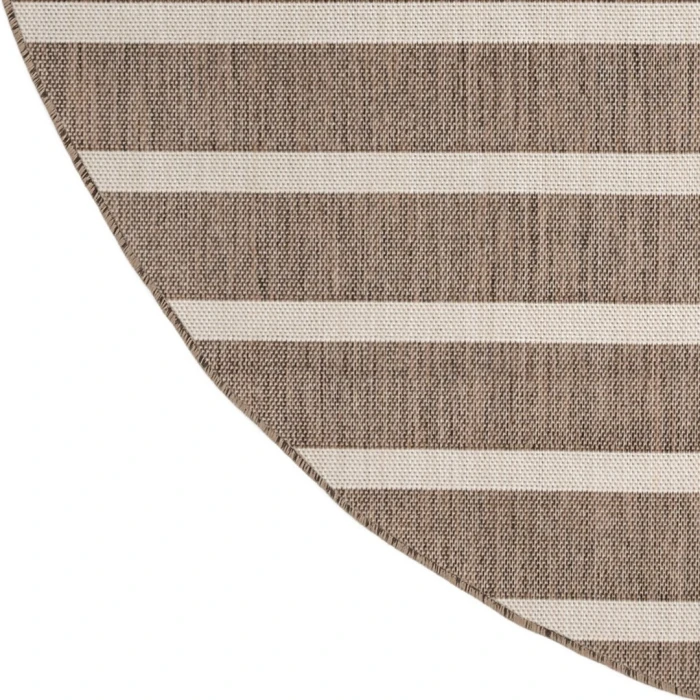 Nourison Positano Natural Ivory POS03 12ft. Round Rug