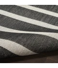 Nourison Positano Black Ivory POS03 3ft. x 5ft. Rect. Rug
