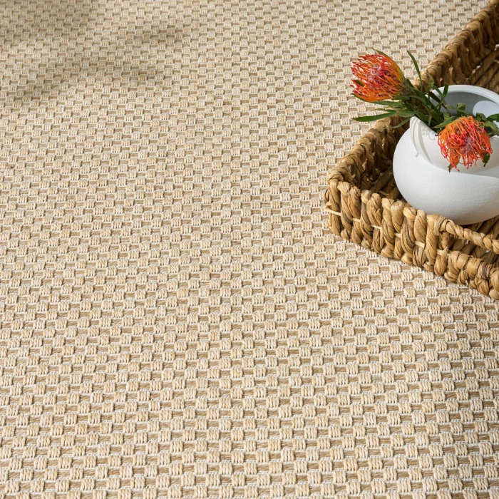 Nourison Tulum Cream TLM03 10 ft. X 14 ft. Rect. Rug