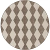 Nourison Positano Natural POS04 4ft. Round Rug
