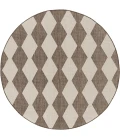 Nourison Positano Natural POS04 4ft. Round Rug