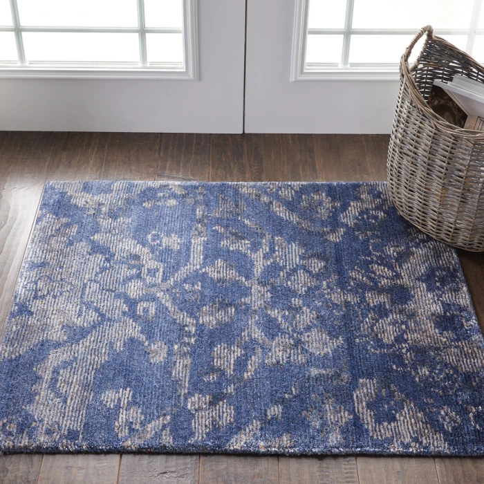 Nourison Home Lucent Blue LCN06 2ft.3in. x 3ft. Rect. Rug