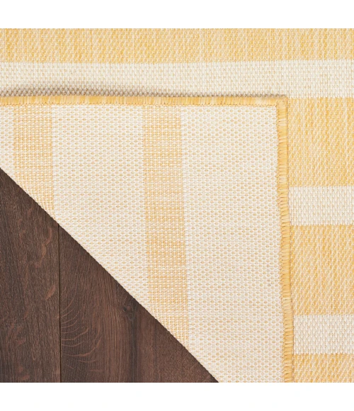 Nourison Positano Yellow Ivory POS03 9 ft. X 12 ft. Rect. Rug