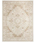 Nourison Dekor Ivory Taupe DEK08 4 ft. X 6 ft. Rect. Rug