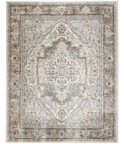 Nourison Home Quarry QUA18 Ivory Grey Taupe 7 ft. 10 in. X 9 ft. 10 in. Area Rug