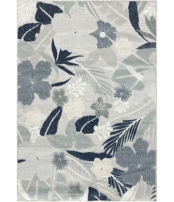 Nourison Home Suncoast Blue SNC01 5ft.3in. x 7ft.3in. Rect. Rug