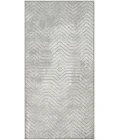 Nourison Dekor Grey DEK04 2 ft. X 4 ft. Rect. Rug