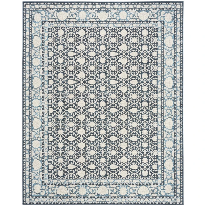 Nourison Grace Blue GCE01 7 ft. 10 in. X 9 ft. 10 in. Rect. Rug