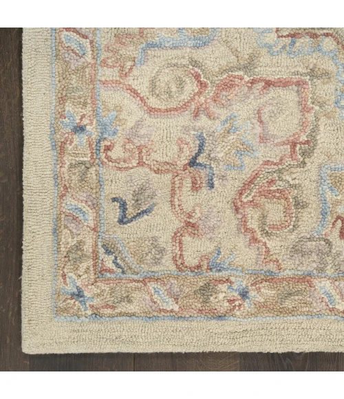 Nourison Home Maison Cream / Ivory MSO06 7ft.9in. x 9ft.9in. Rect. Rug