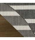 Nourison Positano Black Ivory POS03 8ft. Round Rug