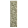 Nourison Home Garden Oasis GOA01 Ivory Green 2 ft. X 6 ft. Area Rug