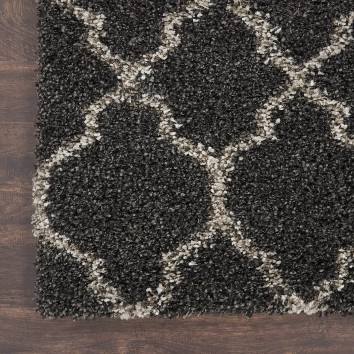 Nourison Home Amore Black AMOR2 6ft.7in. x Square Square Rug