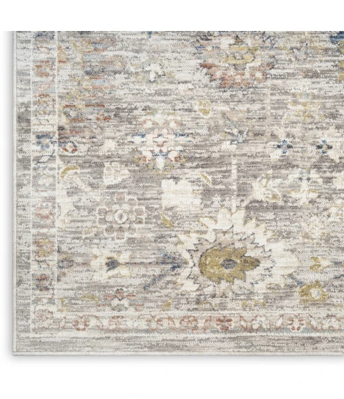 Nourison Home Antique Fusion Grey ANF05 3ft.11in. x 5ft.10in. Rect. Rug