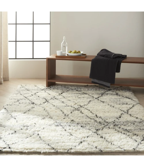 Calvin Klein San Antonio White CK773 5ft.6in. x 8ft. Rect. Rug