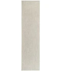Nourison Horizon Indoor/Outdoor Grey HOZ02 2 ft. X 6 ft. Rect. Rug