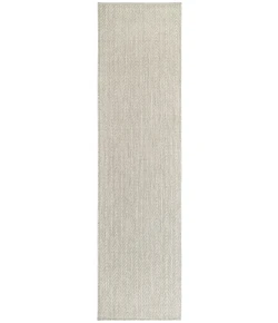 Nourison Home Horizon Indoor/Outdoor HOZ02 Grey 2 ft. X 6 ft. Area Rug