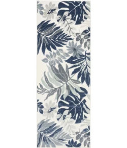 Nourison Home Suncoast Blue SNC02 2ft. x 6ft. Rect. Rug