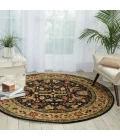 Nourison Home Living Treasures Midnight LI14 5ft.10in. x Round Round Rug