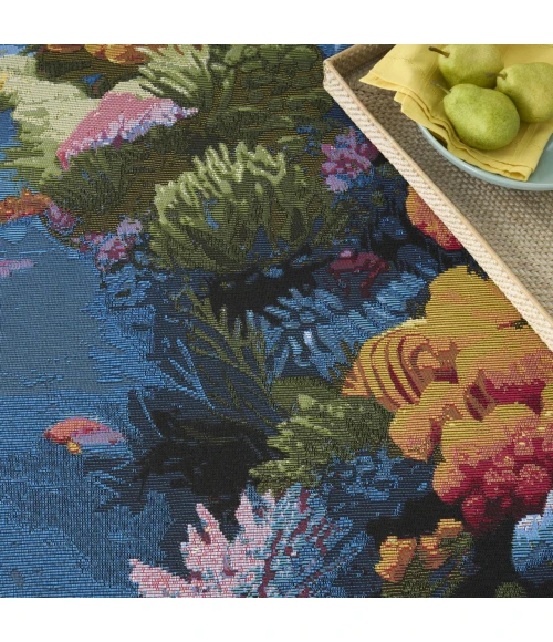 Nourison Home Color Splash Multicolored CSP03 7ft.10in. x 9ft.10in. Rect. Rug