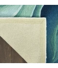 Nourison Prismatic Silver Green PRS42 2 ft. X 3 ft. Rect. Rug