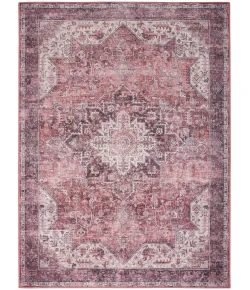 Nourison Home Nourison Washables NWB15 Red 5 ft. 2 in. X 7 ft. Area Rug