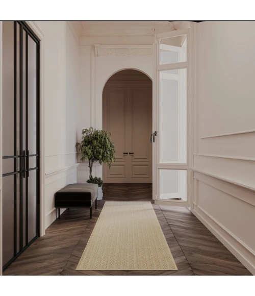 Nourison Tulum Taupe TLM02 2 ft. 2 in. X 8 ft. Rect. Rug