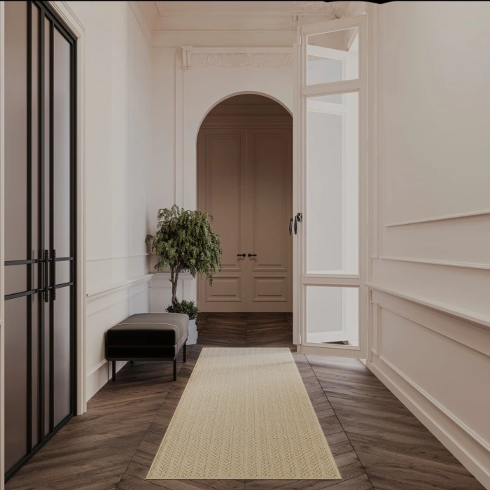 Nourison Tulum Taupe TLM02 2 ft. 2 in. X 8 ft. Rect. Rug