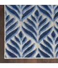 Nourison Aloha Blue ALH35 2 ft. 3 in. X 8 ft. Rect. Rug
