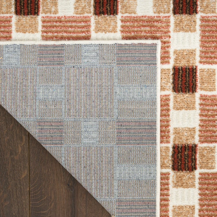 Nourison Nordic Rust NRC14 3ft. x 5ft. Rect. Rug