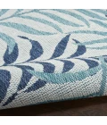 Nourison Garden Oasis Blue GOA01 2 ft. X 6 ft. Rect. Rug